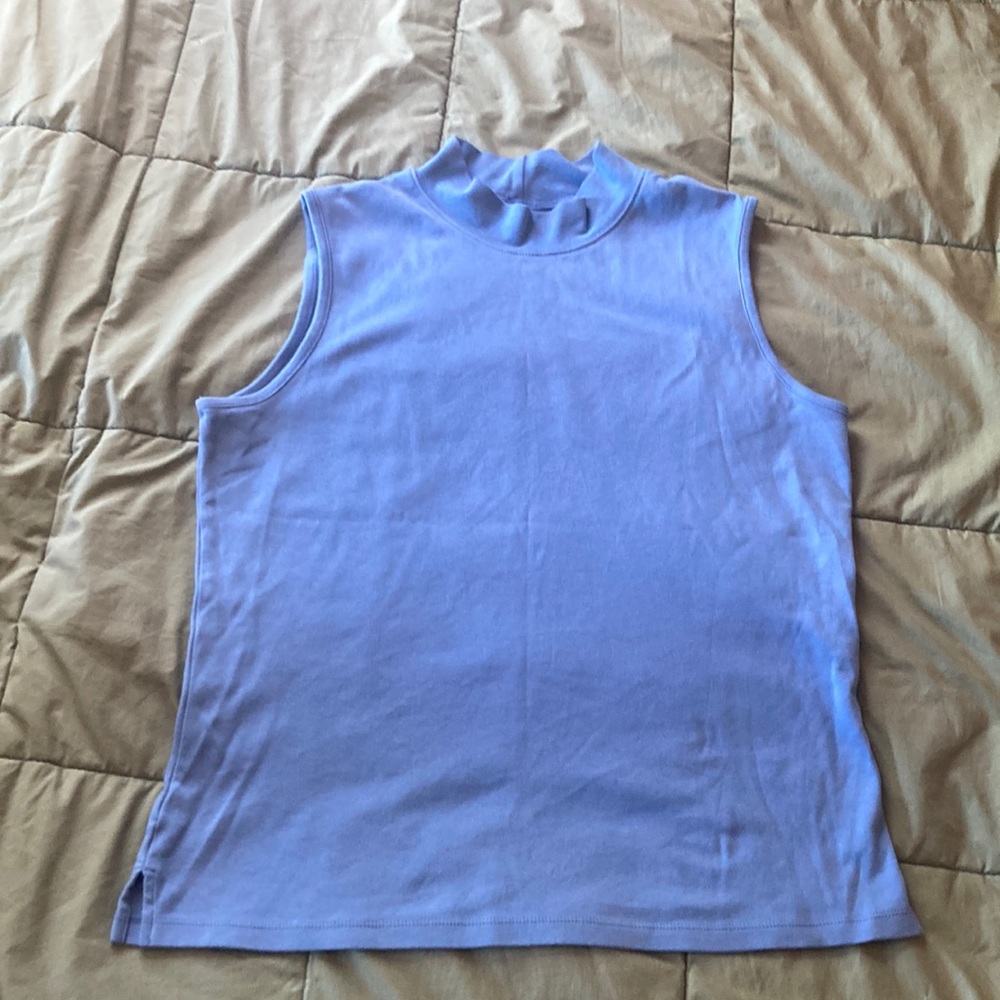 3 for 15  shop 100% cotton tank size medium sky blue